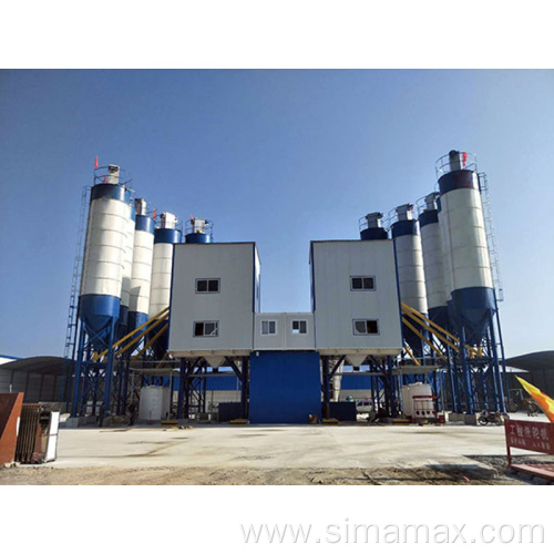 Top equipment HZS60 concrete batching plant price